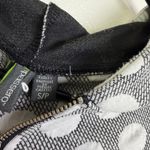 Shannon Passero Swing Jacket Womens Small White Polka Dot Full Zip Hooded Artsy Photo 7