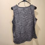 Jones New York  women's gray high Low  tank top size L Photo 5