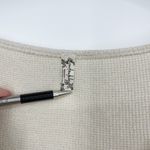 Free People  Say When Long Sleeve Size Small Waffle Knit Ruffle Photo 3