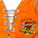 Biker Design Shore Wildwood New Jersey 2009 Tank Top Sz L Tight Fit Orange Size L Photo 6