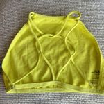 Free People  High Neck Bralette in Yellow Photo 4