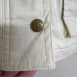 J.Crew  Cropped Barn Jacket in ripstop cotton in Ivory Lace Size XS NWT Photo 11