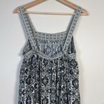 Michael Stars Anthropologie  Moroccan Boho Maxi Dress S Black White‎ Party Hippie Photo 4