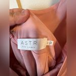 ASTR The Label Marla Flutter Strap Satin Mini Dress NWOT Pink Rose Size L Photo 1