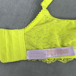 Savage X Fenty Alien Animal Unlined Lace Plunge Bra 42G Neon Lime Green U/W Size undefined Photo 6