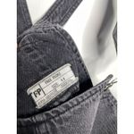 Free People  Denim Overall Skirt Dress Size 8 Photo 3