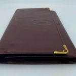 
Cartier Burgundy Leather
Envelope Flap Clutch Photo 2