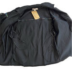 Andree by Unit Andree’ by Unit black faux suede fringed open jacket, NEW with tags size S Photo 6