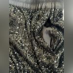 Ramy Brook  Black sequin Jogger Pants Photo 4