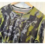 Nike  Running Gray And Black Long Sleeve Top Size XL Photo 2