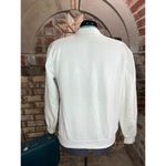 Democracy Active duty chambray denim lace sweatshirt White Size M Photo 5