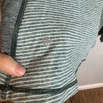 Lululemon  Race Your Pace 1/2 Zip Hyper Stripe Heathered Fuel Green Photo 3