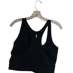 Free People NWOT  Movement Trophy Life Crop Tank Top Black Photo 7
