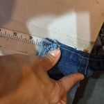 Kendall + Kylie  the drifter high rise‎ shorts Distressed size 1 medium blue Photo 10