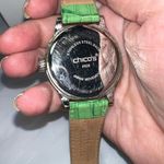 Chico's  Green Croco Embossed Strap Big Number Watch (needs‎ battery) Photo 5