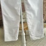 Vince Camuto Pants Ankle Flat Front White 10 Stretch Casual Vacation Work Cotton Photo 9