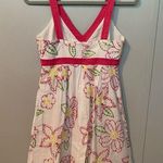 Lilly Pulitzer Embroidered Summer Dress Size 4 Photo 1