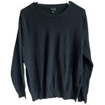 J.Crew Cashmere Blend Black Sweater Size Large Photo 0