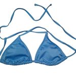 Wild Fable  Blue Ribbed Bikini Top Size Small (4-6) Photo 1