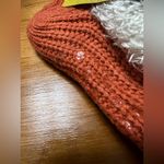 mix no. 6 Fox Novelty Socks Animal Print  Brand One Pair Rust Orange NWT Acrylic Photo 9