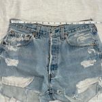 Levi's Vintage 90s Women's 501 Denim Cut Off Shorts Distressed Western Size 26 Photo 7