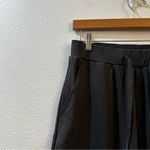 Cozy Earth Brushed Bamboo Bermuda Shorts Charcoal Gray Size Medium Soft Photo 3