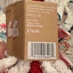 Rae Dunn  3 Pair Cozy Festive Red Cream White Thick Socks Photo 6