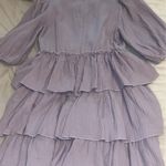 Free The Roses  purple frilly dress with puffy sleeeves Photo 2