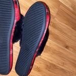 Victoria's Secret NWT Victoria’s Secret Faux Fur Red Plaid Bed Slippers Large Photo 4