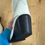 Guess Foldover Western Boots Raegan Size US6 White Black Photo 5