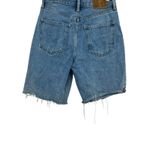 Aritzia Denim Forum The Joni Loose Long Short High Rise Denim Blue Size 25 Photo 8