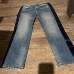 Driftwood  | Candace Cropped Straight Jeans w Satin Ribbon Side Stripe Sz 26 Photo 7