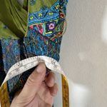 Free People One Piece Blue Jumpsuit Sz 4 Wide Leg Flowy Spaghetti Straps Boho Photo 13