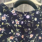 Mustard Seed  Black Floral Mini Dress | S Photo 3