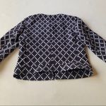 Ann Taylor Diamond Geo Print Zip Up Blazer Photo 7