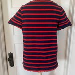 Lands' End Short Slv Ruffle Boat Neck Top Photo 2