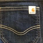Carhartt WB071 - Women's Curvy Tomboy Cropped Jean Sz. 6X22 Cuffed Pocket Photo 5