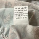 Source Unknown Unknown Brand Women's Light Teal Brown Long Sleeve V-Neck Boho Dress Size L Photo 3