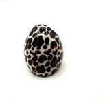 Black and orange leopard cocktail ring Photo 1
