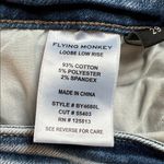 Vervet Flying Monkey Women's Loose Low Rise Ripped Jeans Size 29 Photo 3