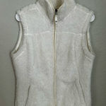 Free Country Cream Fleece Vest Women’s Med | Cozy Soft Zip Front Layering Jacket Photo 0