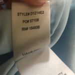 Lulus Making Magic Strappy Mini Dress XL Shimmery Fringe Ice Blue Criss Cross Photo 8