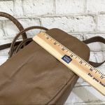 LIEBESKIND Berlin Debby Laser Taupe Nude Leather Drawstring Bucket Bag Photo 11