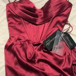 Dillard's Lady Black Tie Corset Dress Photo 5