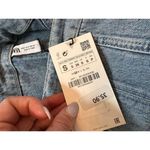 ZARA  Denim Strapless Corset Top Size Small NWT! Photo 1