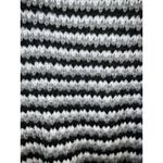 Romeo + Juliet Couture New! Gothic Striped Knitted Tri Color Sweater Medium Photo 7