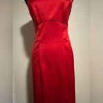 Preloved D.J. Summers Elegant Floor Length Red Evening Dress size 4 Photo 4