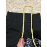 Fabletics  Leggings Womens Sz M 8 Black Color-Block Animal Mesh Accent See Pics Photo 3