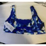 Blue Patterned Women's Sports Bra Size XL Photo 2