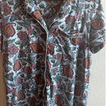 Soft Surroundings  Floral Pajama Set with Paisley Design Size Small Photo 0